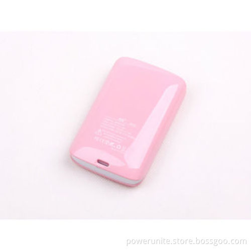 High-end, Easy for Travel Dual USB Port Popular Design 6,600mAh Backup Power Bank